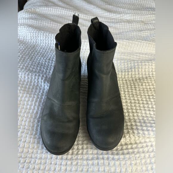 Sorel Joan of Arctic Wedge II Chelsea Boot in Black - Picture 3 of 7